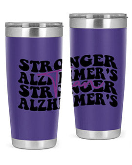 stronger than alzheimers 214#- alzheimers- Tumbler