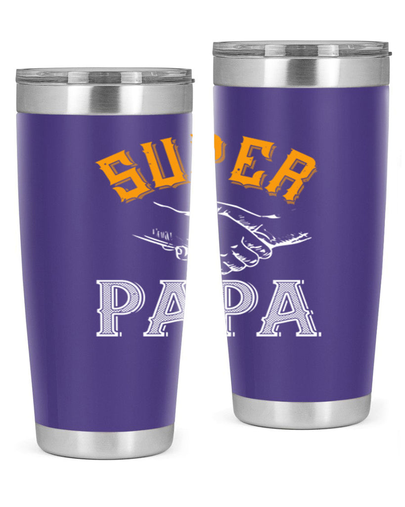 super papa 8#- grandpa - papa- Tumbler