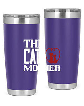 the cat mother Style 117#- cat- Tumbler