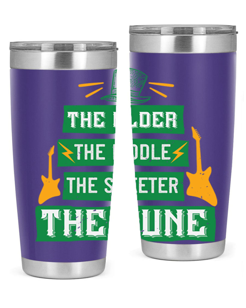 the older the fiddle the sweetrt the tune Style 9#- St Patricks Day- Tumbler
