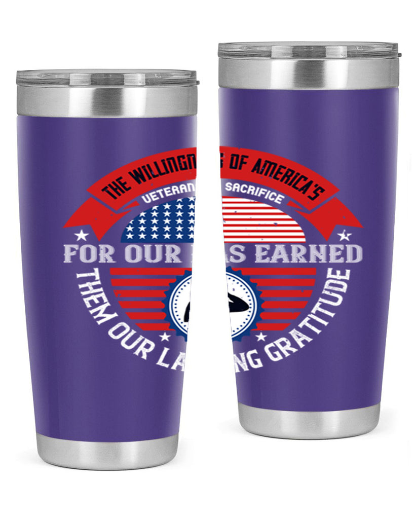 the willingness of americas 88#- Veterns Day- Tumbler