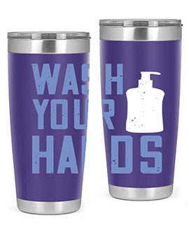 wash your hands Style 13#- corona virus- Tumbler