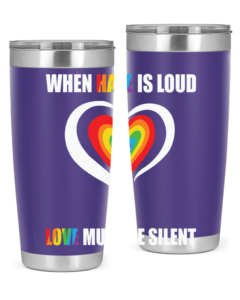 when hate is loud love lgbt 3#- lgbt- Tumbler