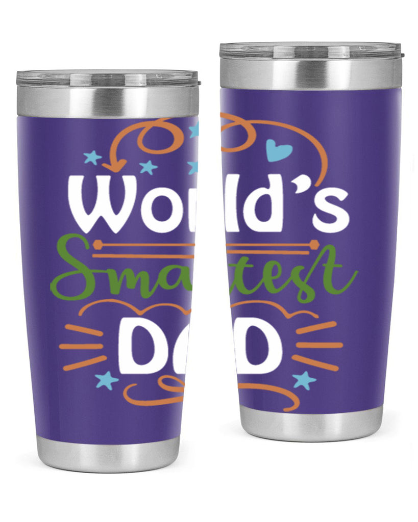 world’s smartest dad 2#- fathers day- Tumbler