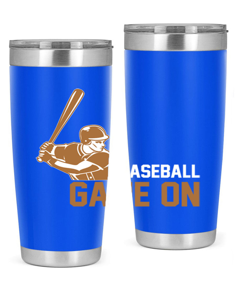Baseball game 1446#- baseball- Tumbler