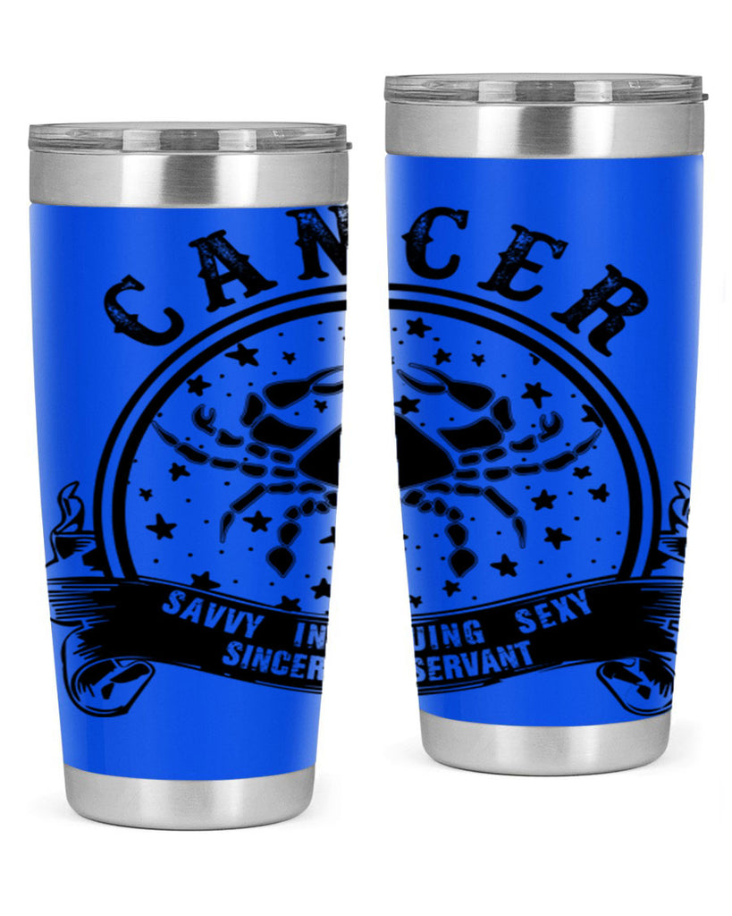 Cancer 13#- zodiac- Tumbler