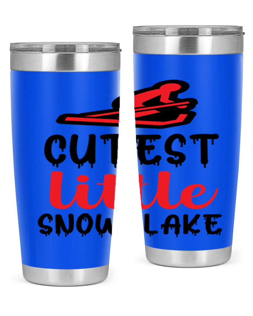 Cutest little snowflake 87#- winter- Tumbler
