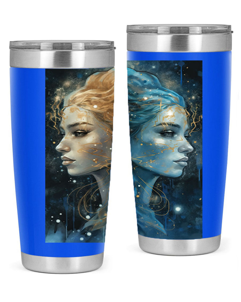 Gemini 56#- zodiac- Tumbler