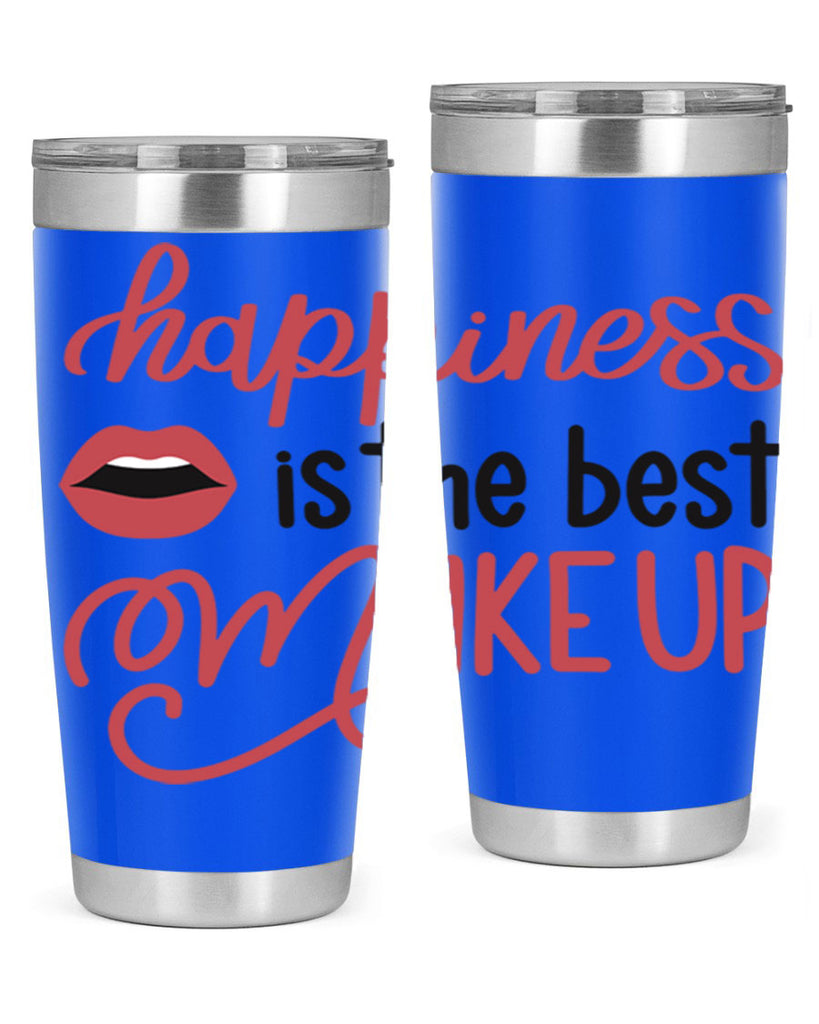 Happiness is the Best Makeup Style 94#- make up- Tumbler