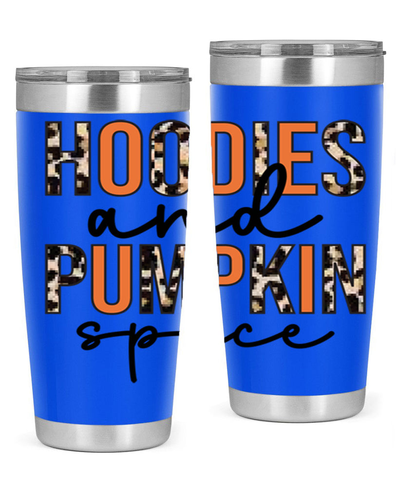 Hoodies and pumpkin spice 317#- fall- Tumbler