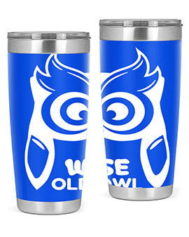 Owl Lover Wise Old Owl A TurtleRabbit 13#- owl- Tumblers