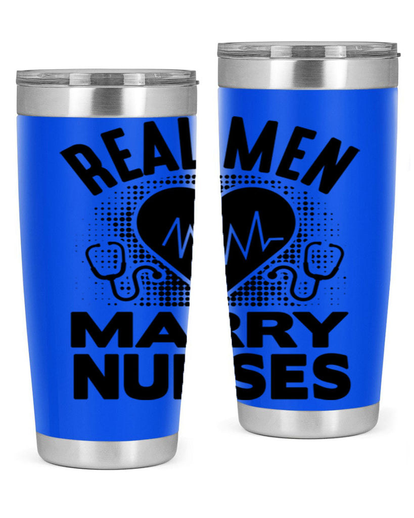 Real men Style 253#- nurse- tumbler