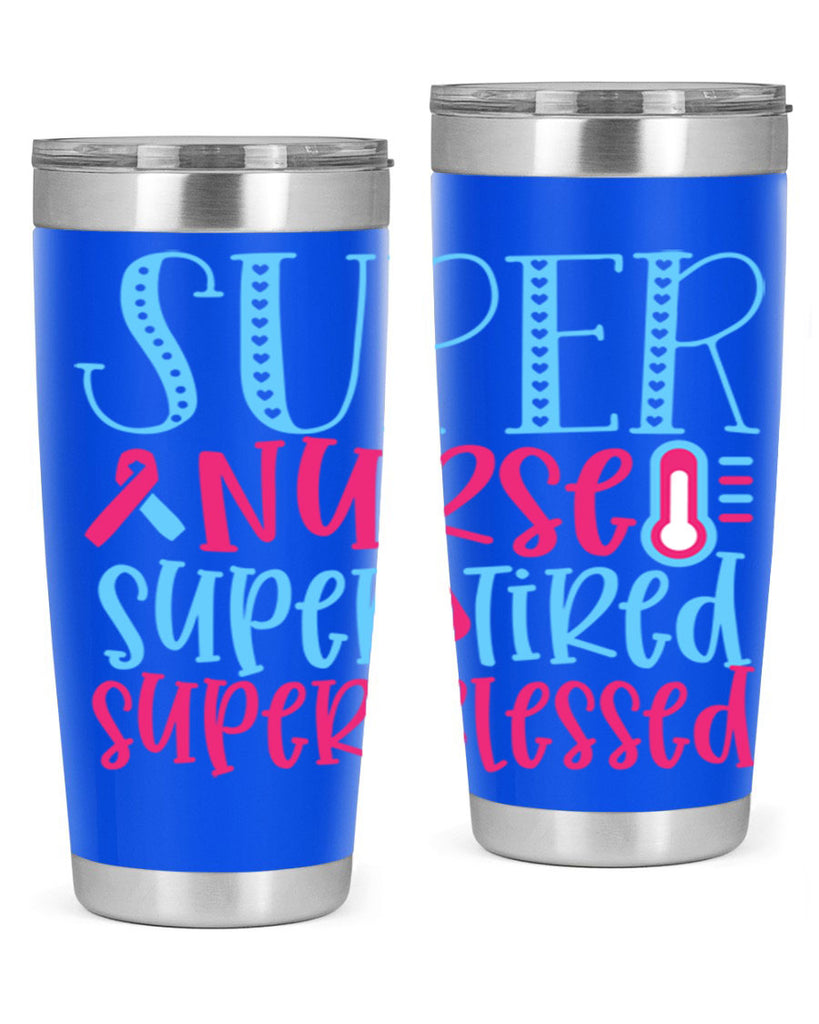 Super Nurse Super Tired Style Style 23#- nurse- tumbler