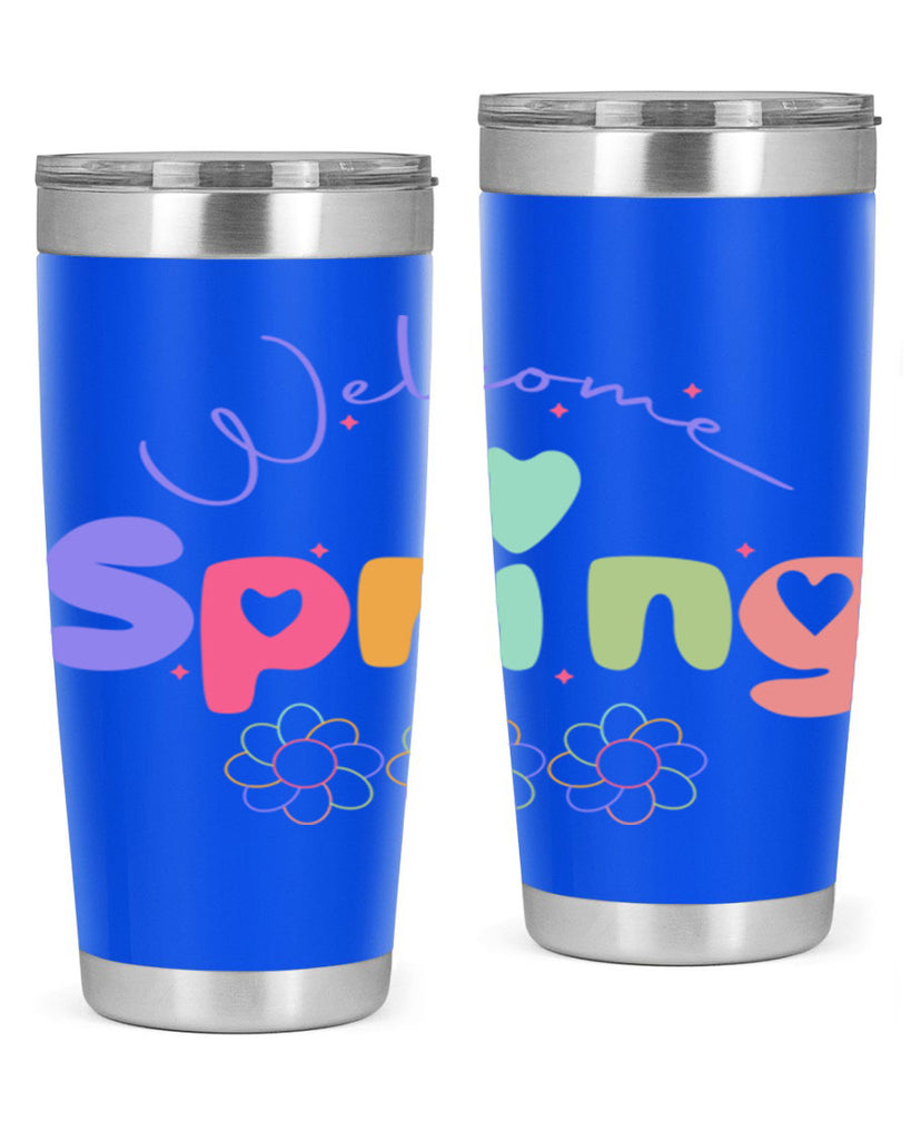 Welcome Spring583#- spring- Tumbler