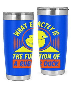 What exactly is the function of a rubber duck Style 10#- duck- Tumbler