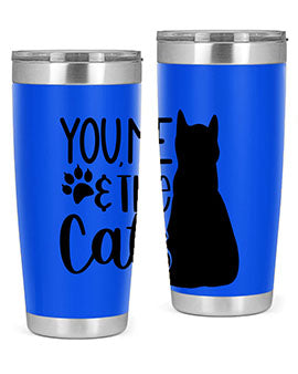 You Me The Cat Style 110#- cat- Tumbler