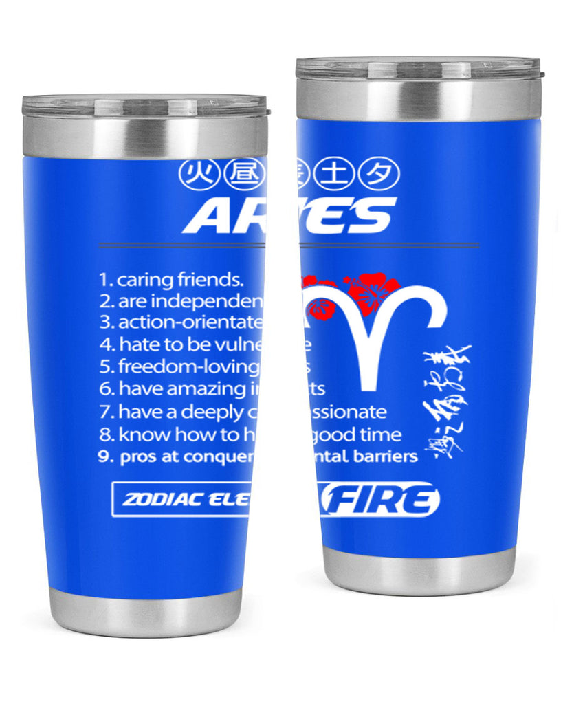 aries 137#- zodiac- Tumbler