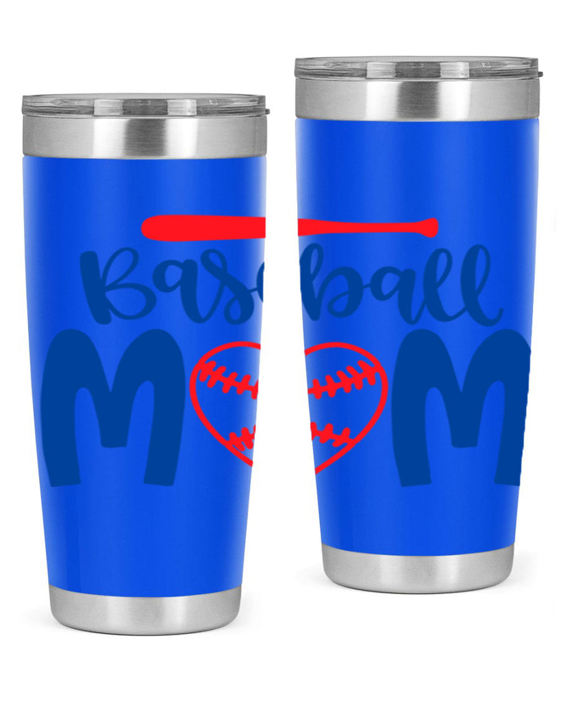 baseball mom 2077#- baseball- Tumbler