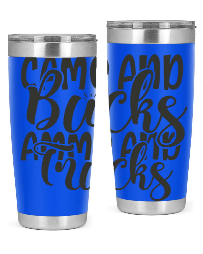 camo and bucks ammo and trucks 18#- hunting- Tumbler