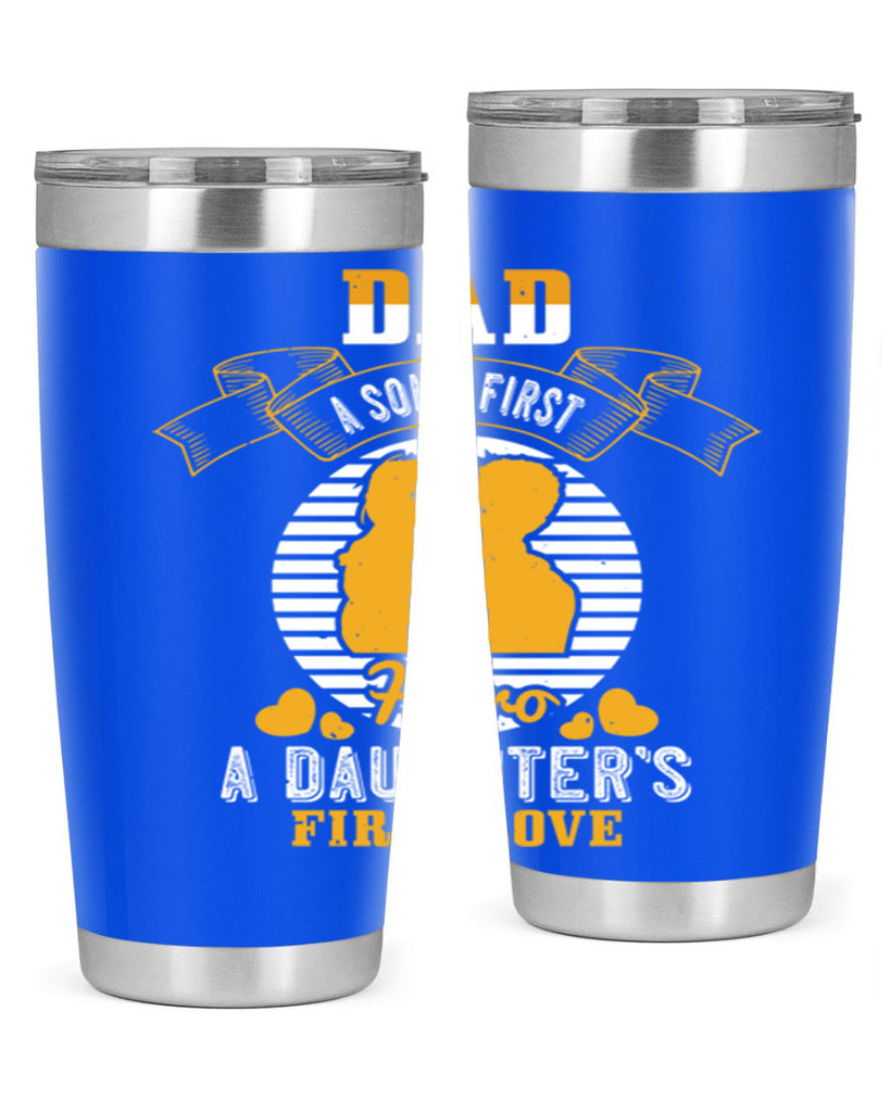 dad a son’s first hero 245#- fathers day- Tumbler