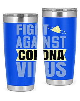 fight against corona virus Style 42#- corona virus- Tumbler