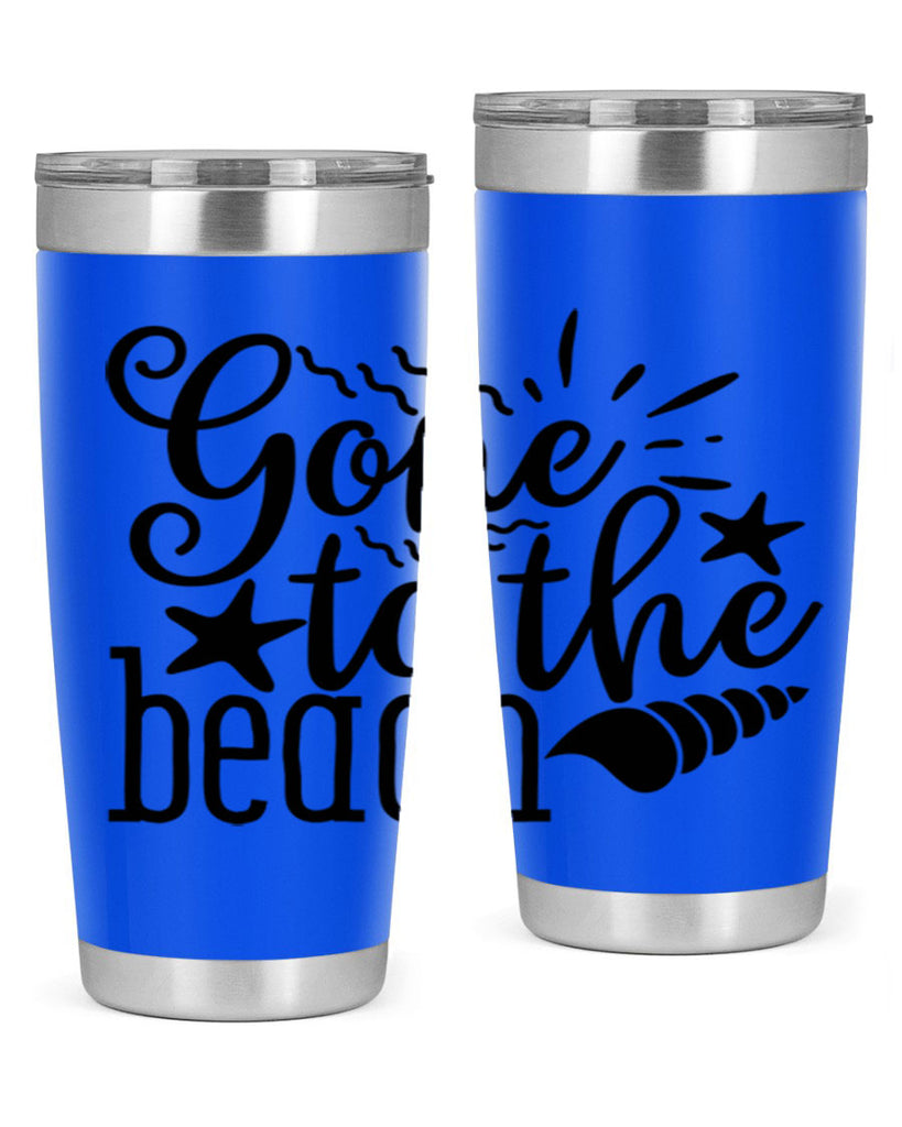 gone to the beach Style 100#- summer- Tumbler