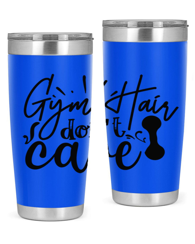 gym hair dont care 43#- gym- Tumbler