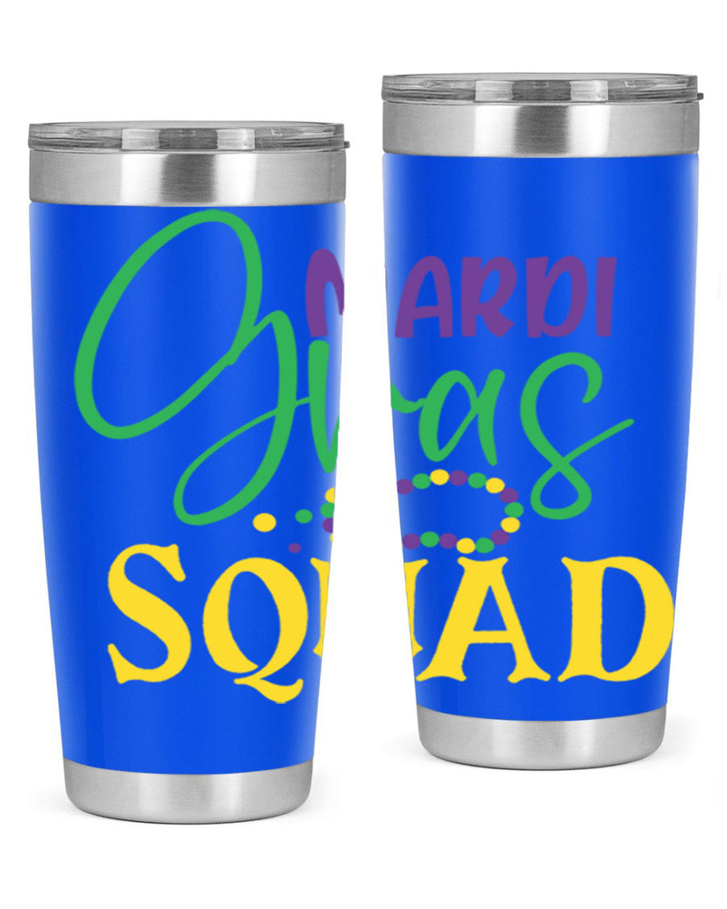 mardi gras squad 78#- mardi gras- Tumbler