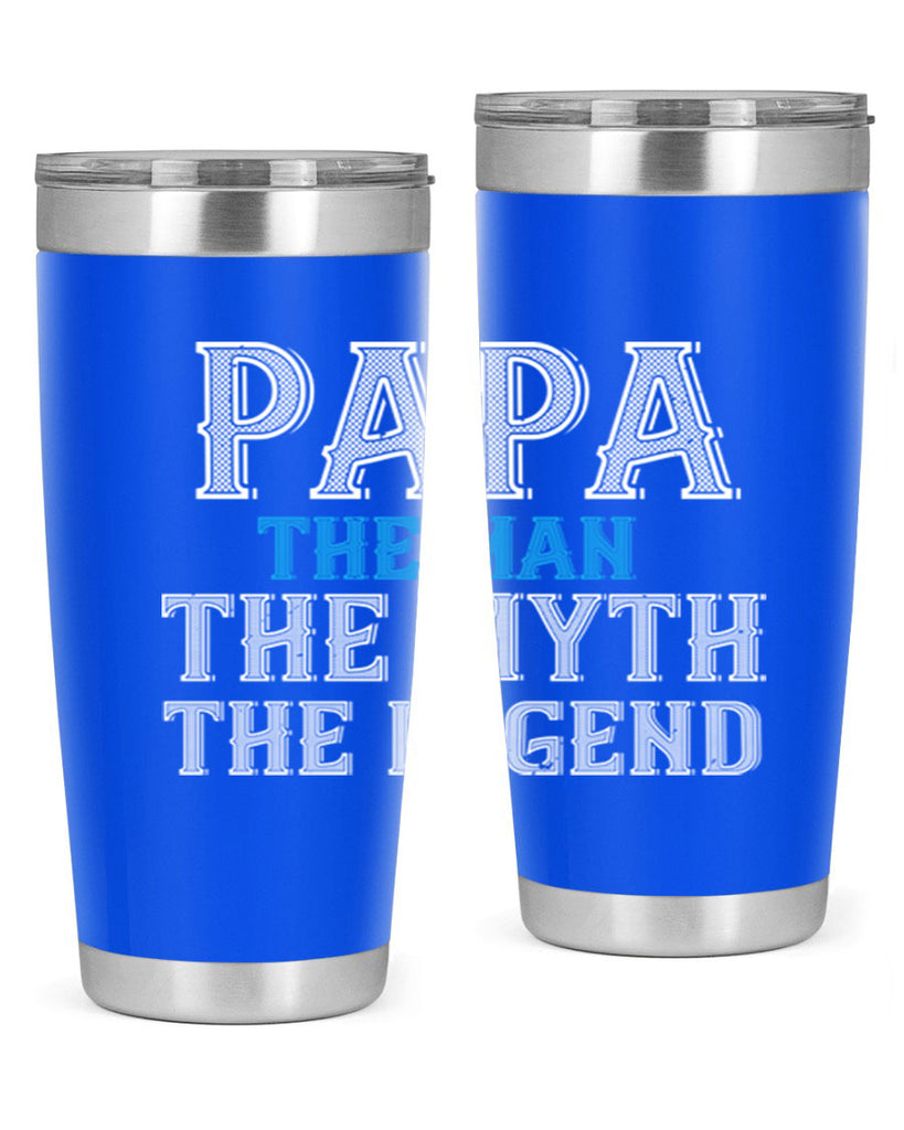 papa the man the myth the legend 15#- grandpa - papa- Tumbler