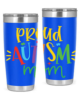 proud autism mom Style 35#- autism- Tumbler