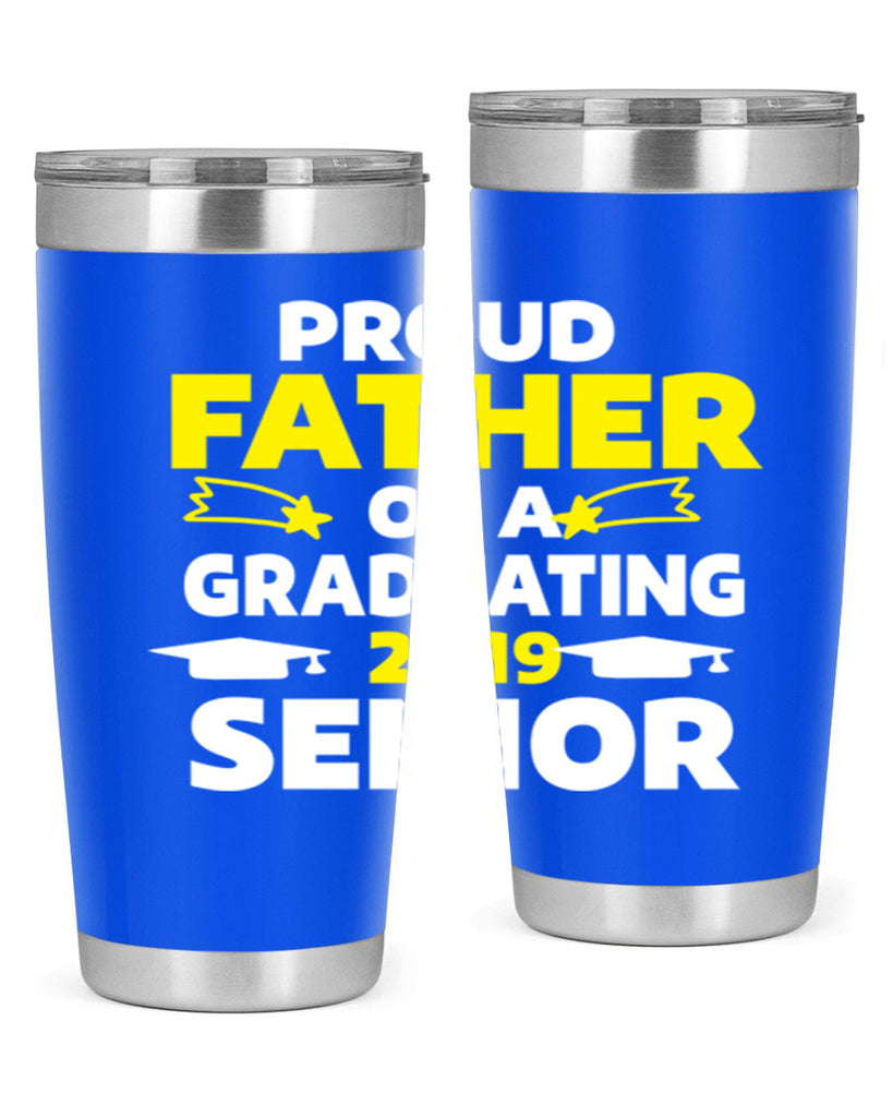 proud father of a graduating 264#- fathers day- Tumbler