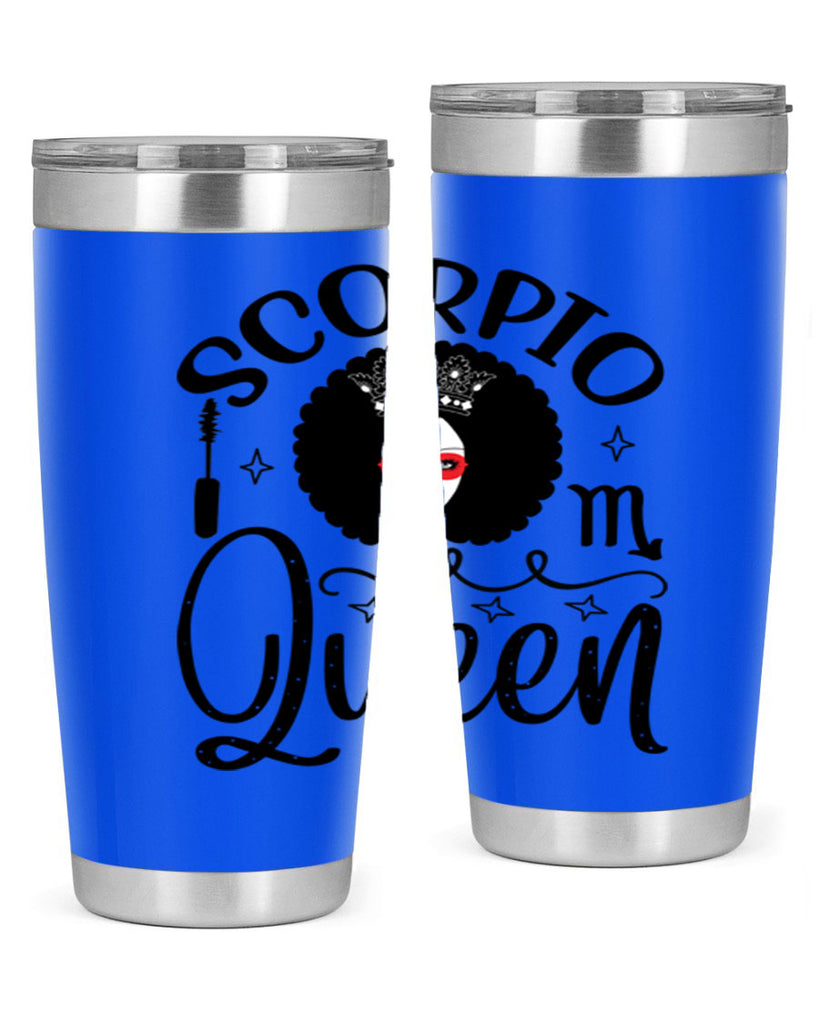 scorpio queen 448#- zodiac- Tumbler