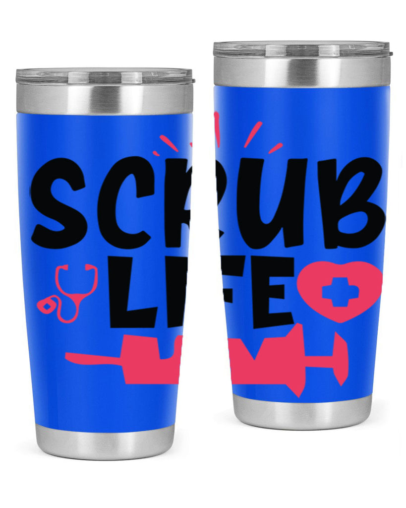 scrub life Style Style 44#- nurse- tumbler