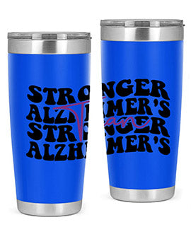 stronger than alzheimers 214#- alzheimers- Tumbler