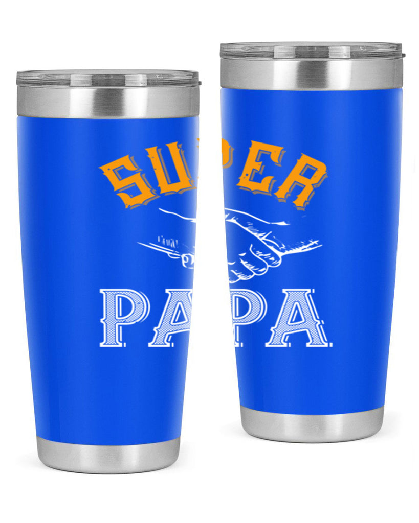 super papa 8#- grandpa - papa- Tumbler