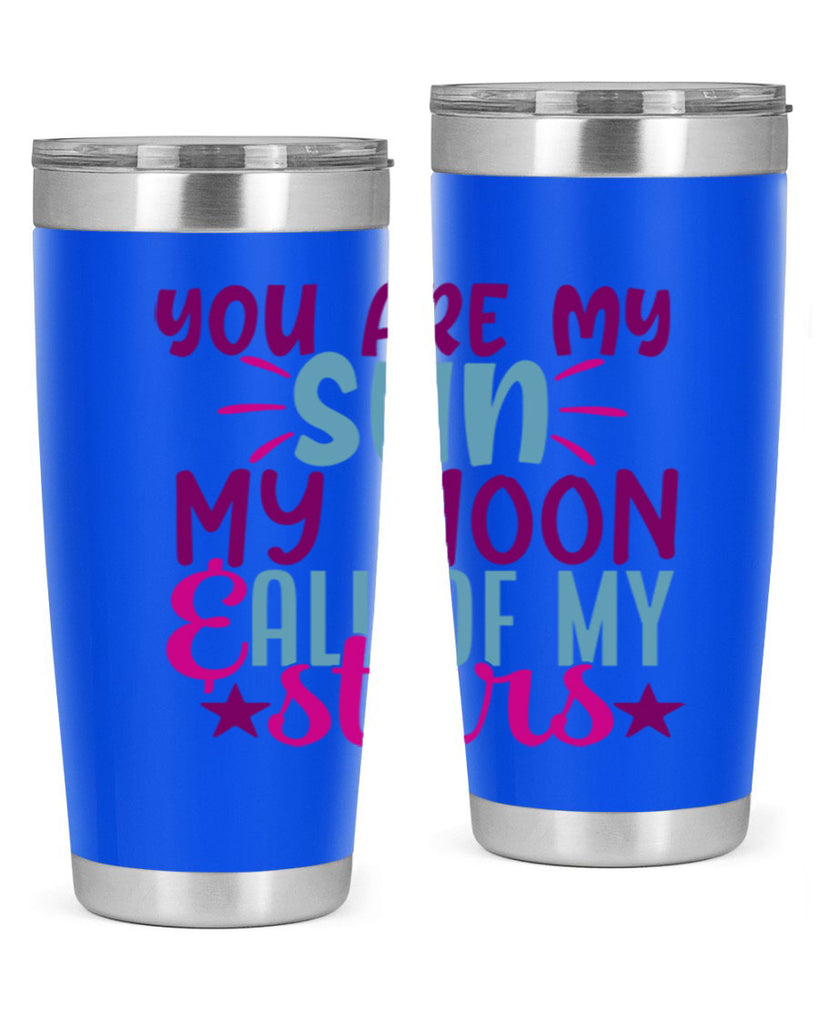 you are my sun my moon all of my stars 5#- family- Tumbler