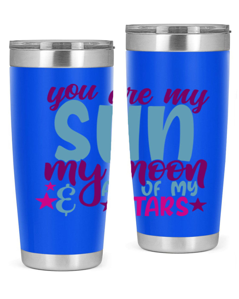 you are my sun my moon all of my stars 6#- family- Tumbler