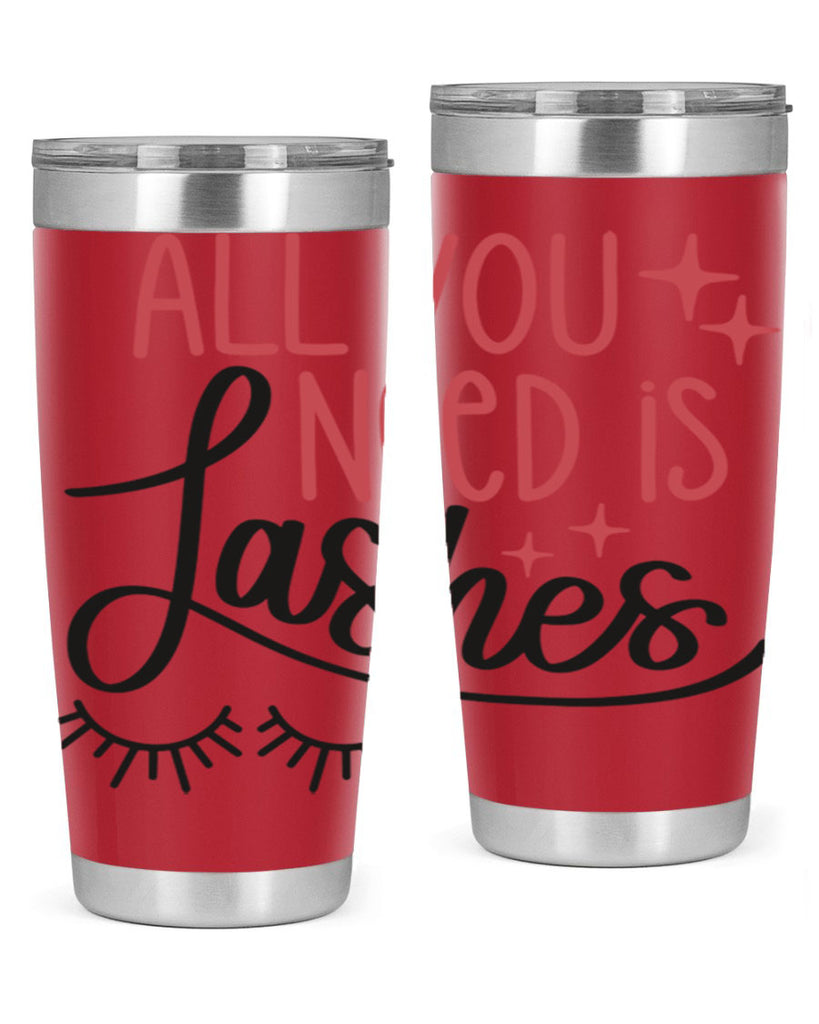 All You Need Is Lashes Style 146#- make up- Tumbler
