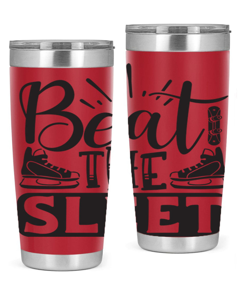 Beat the sleet 24#- winter- Tumbler