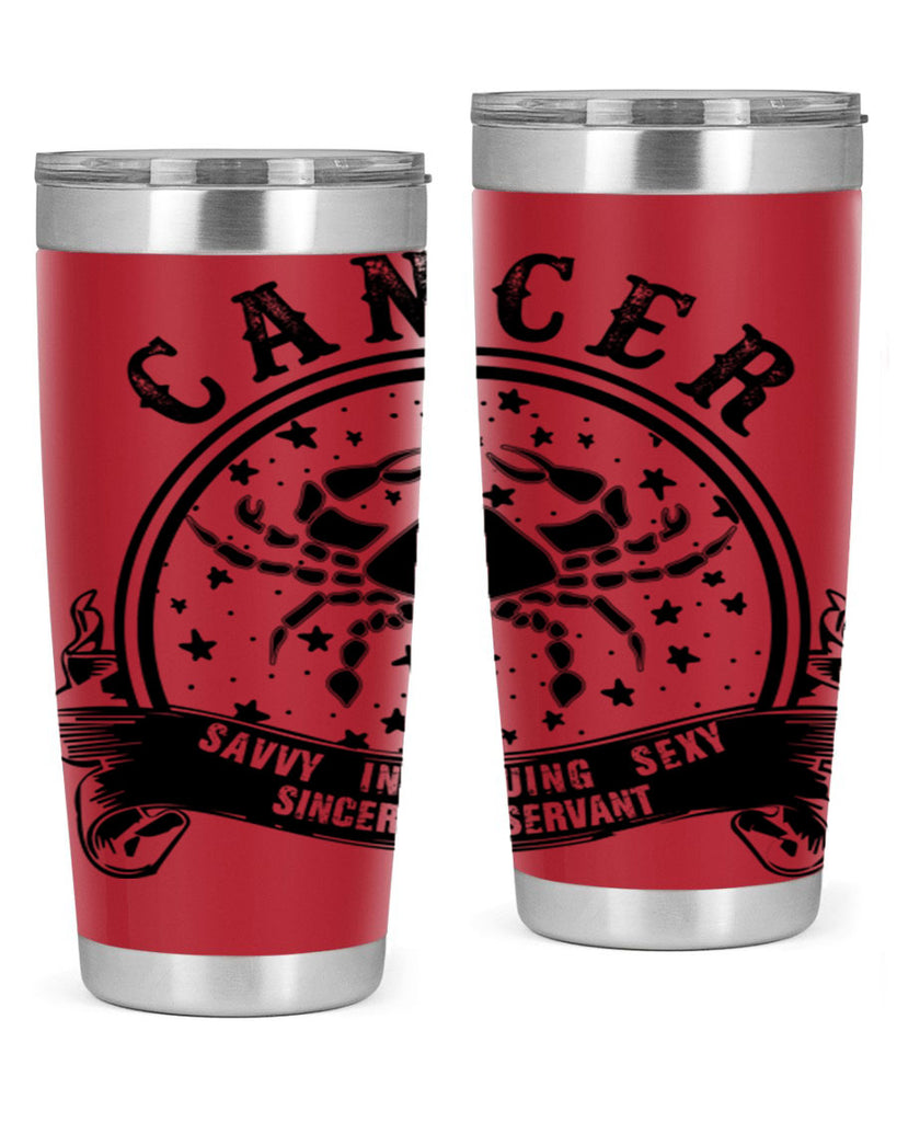 Cancer 13#- zodiac- Tumbler