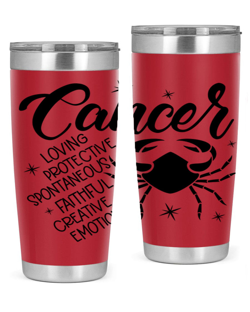 Cancer 151#- zodiac- Tumbler