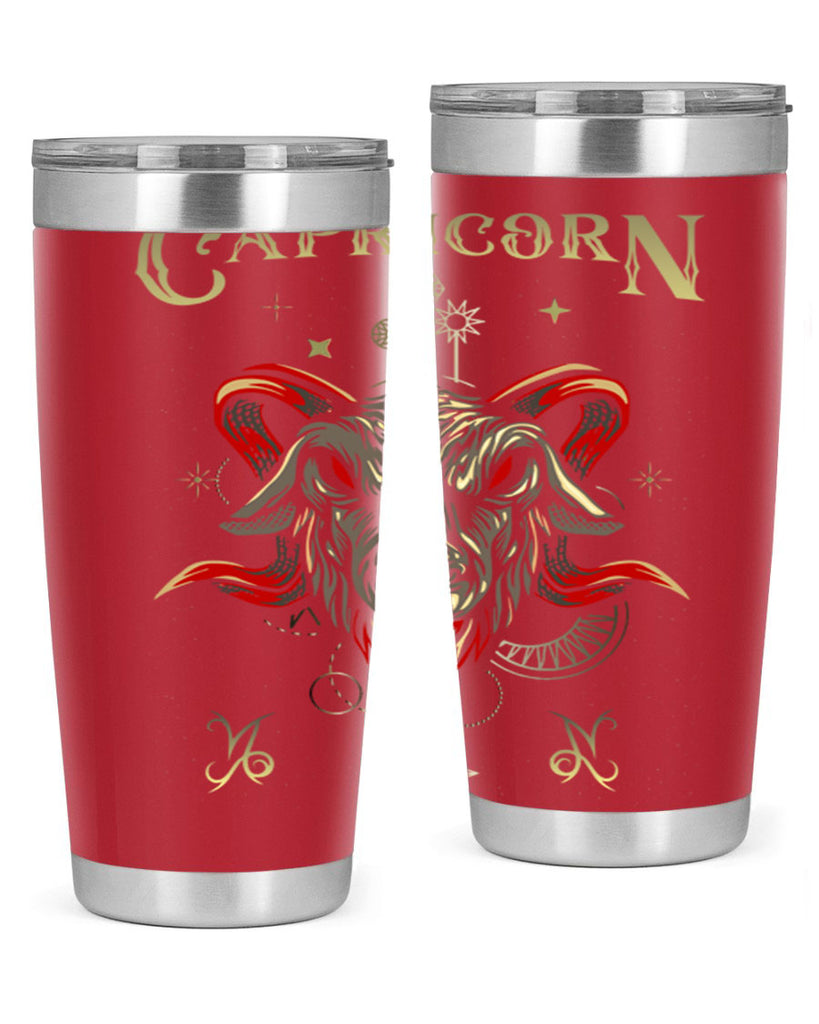 Capricorn 198#- zodiac- Tumbler