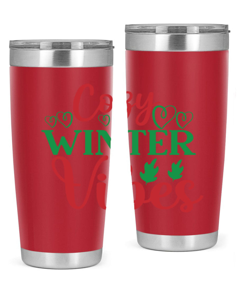 Cozy Winter Vibes 74#- winter- Tumbler