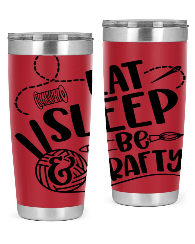 Eat Slepp Be Crafty 28#- crafting- Tumbler