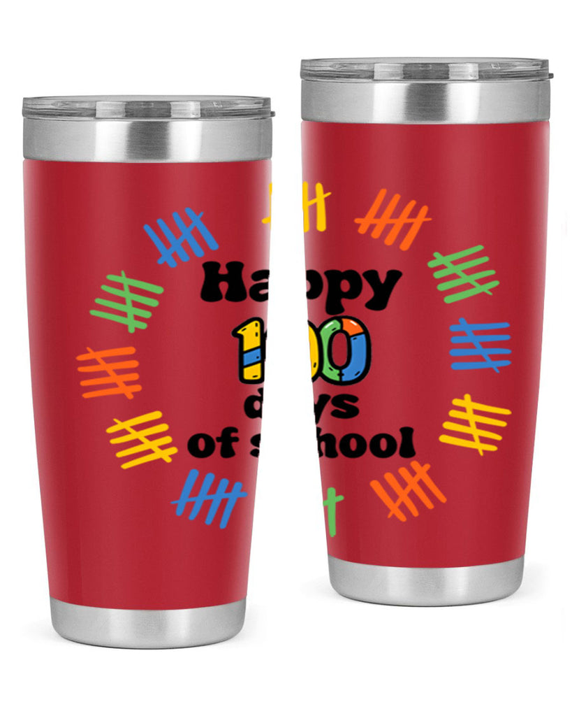 Happy 100 Days of School 51#- 100 days of school- Tumbler