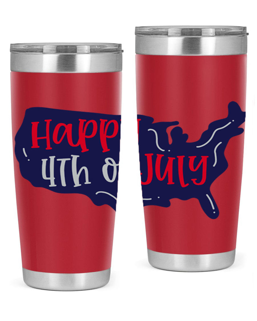 Happy th Of July Style 153#- Fourt Of July- Tumbler