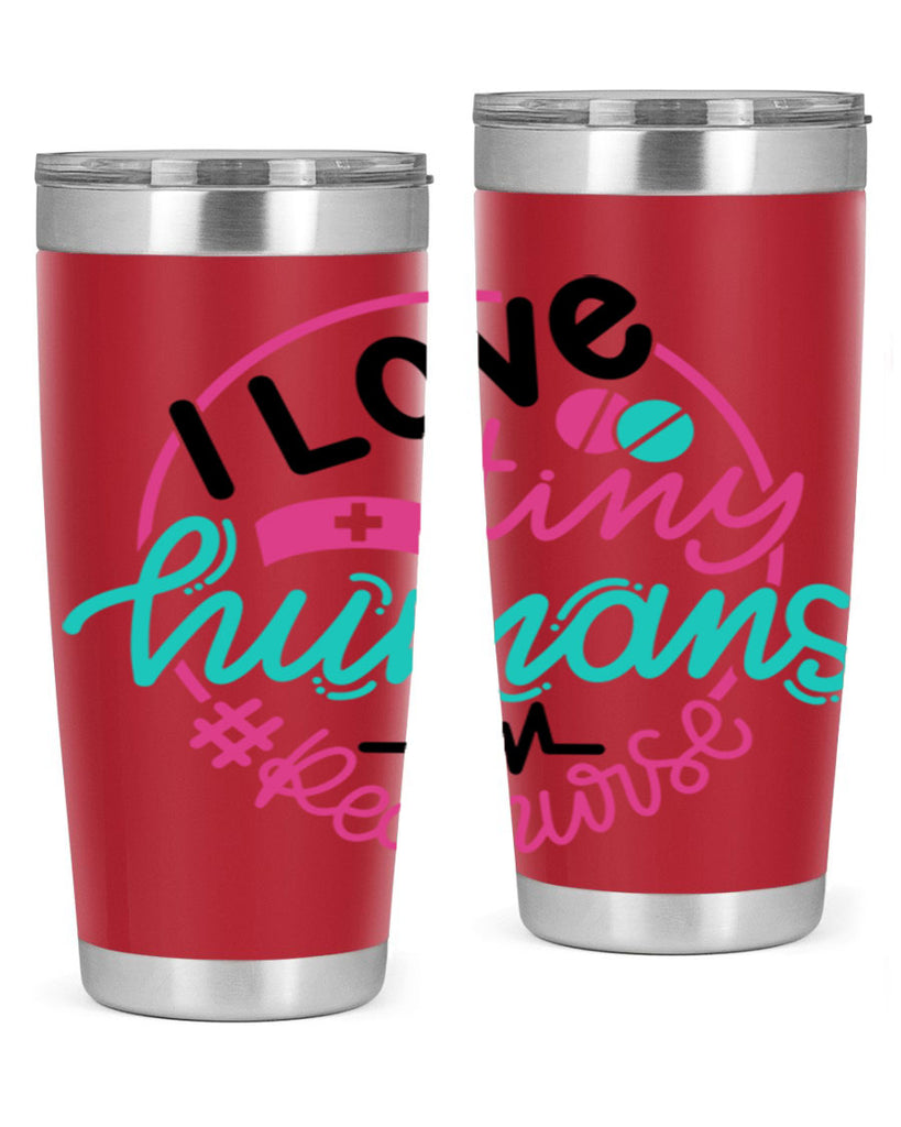 I Love Tiny Humans Red Nurse Style Style 167#- nurse- tumbler