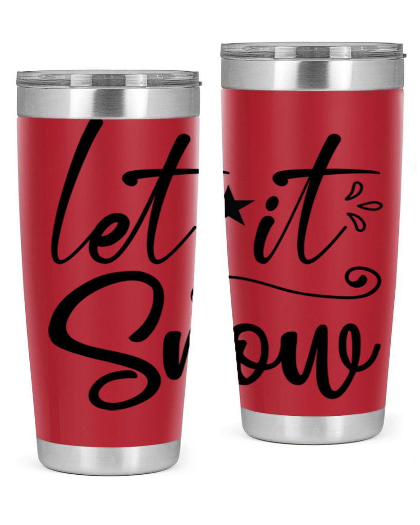 Let it snow 292#- winter- Tumbler