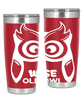 Owl Lover Wise Old Owl A TurtleRabbit 13#- owl- Tumblers
