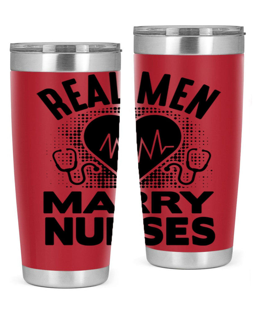 Real men Style 253#- nurse- tumbler